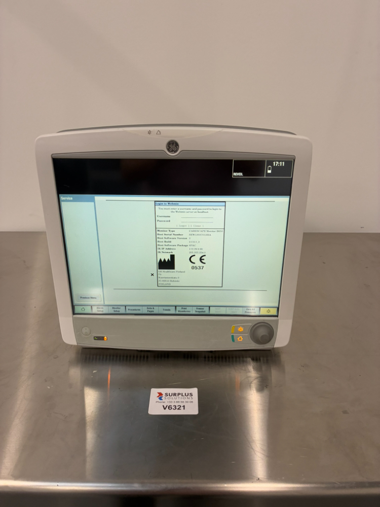 Image of GE Datex-Ohmeda Carescape B650 - Monitor